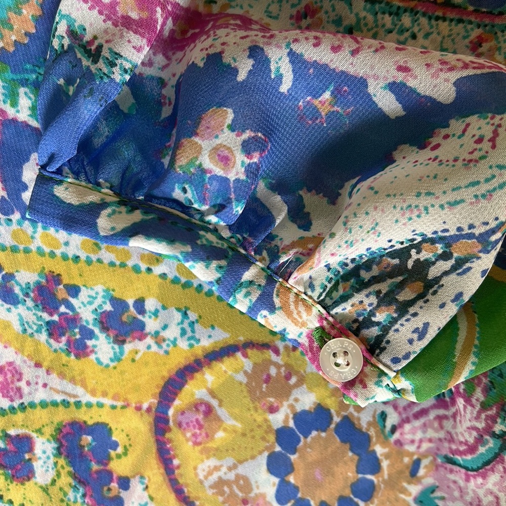 Chaps Peasant Style Top - image 5